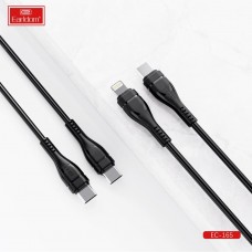 USB кабель Earldom EC-165 C-I Type C - iPhone, 20W, черный