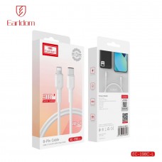 USB кабель Earldom EC-198 C-I Type C - iPhone,30W, белый