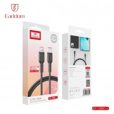 USB кабель Earldom EC-198 C-I Type C - iPhone,30W, черный