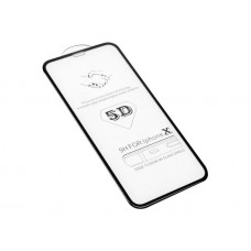 Стекло защитное 5D без упаковки для iPhone 11pro / XS, черный