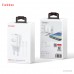 Купить Блок питание USB Type C (сеть) Earldom ES-EU55 C-C с кабелем для Type C-Type C, 20W, белый - 00-00060627 оптом