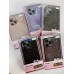 Купить Накладка Diamond + защитная линза для iPhone 14 Pro Max (6.7), фиолетовый - 00-00057089 оптом