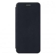 Чехол книга на силиконовой основе и магните для Samsung Galaxy A17 5G Book, с округленными краями, черный Чехол книга на силиконовой основе и магните для Samsung Galaxy A17 5G Book, с округленными краями, черный