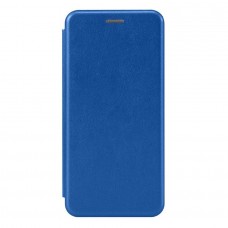 Чехол книга на силиконовой основе и магните для Samsung Galaxy A07 4G Book, с округленными краями, синий Чехол книга на силиконовой основе и магните для Samsung Galaxy A07 4G Book, с округленными краями, синий