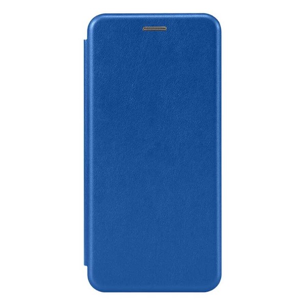 Купить Чехол книга на силиконовой основе и магните для Samsung Galaxy A07 4G Book, с округленными краями, синий - 00-00060536 оптом