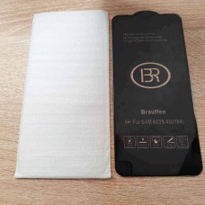 Стекло защитное Brauffen 5D AAA качество (полностью на клею) в ТЕХПАКЕ для Xiaomi Redmi Note 9s/Note 9 Pro, черный