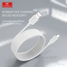 USB кабель Earldom EC-183C для Type C, 2.4A, черный