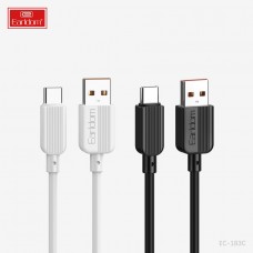 USB кабель Earldom EC-183C для Type C, 2.4A, черный