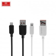 USB кабель Earldom EC-183IOS для Lighting, 2.4A, черный