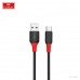 Купить USB кабель Earldom EC-186C для Type C, 2.4A,нейлон, черный - 00-00054576 оптом