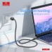 Купить USB кабель Earldom EC-187L для Lighting, 2.4A,нейлон, черный - 00-00054572 оптом
