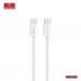 Купить USB кабель Earldom EC-190 C-C Type C - Type C, 60W,нейлон, (длина 2метра), белый - 00-00054566 оптом