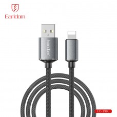USB кабель Earldom EC-199I для Lightning, 3A, (1.2м), черный