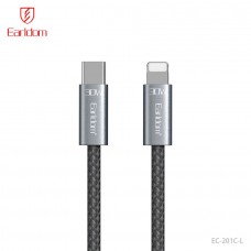 USB кабель Earldom EC-201 C-I Type C - iPhone,30W, черный