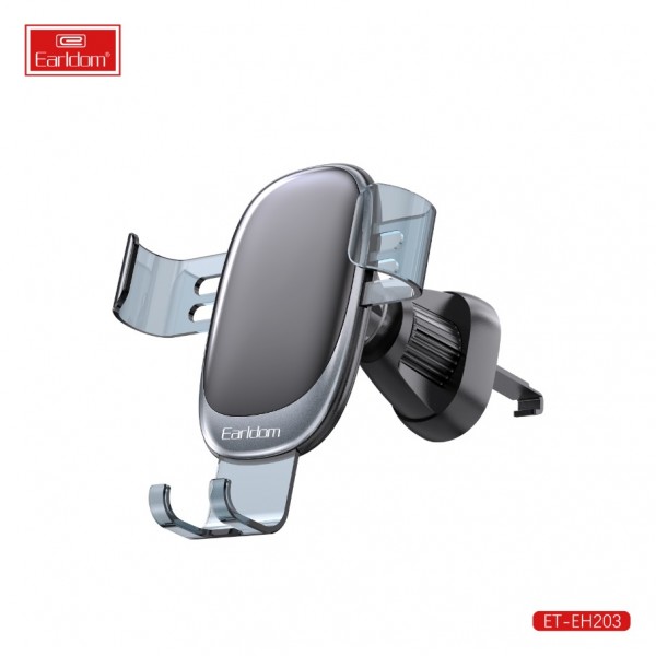 Купить Держатель автомобильный раздвижной Earldom ET-EH203 на решетку воздуховода, черный - 00-00054469 оптом