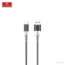 USB кабель Earldom EC-192C для Type C, 3A, черный