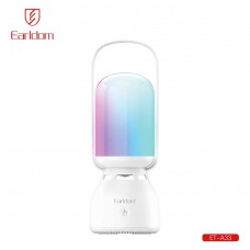 Колонка портативная Earldom ET-A33 Bluetooth/AUX,(7 подсветок) белый