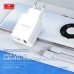 Купить Блок питание USB (сеть) Earldom ES-EU37, 3A, USB выход/Type C выход, белый - 00-00053822 оптом