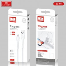 USB кабель Earldom EC-095C для Type C,2.4A, белый