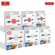 USB кабель Earldom EC-154C для Type C, быстрая зарядка, 3A, (мягкий кабель), черный USB кабель Earldom EC-154C для Type C, быстрая зарядка, 3A, (мягкий кабель), черный