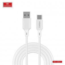 USB кабель Earldom EC-181C для Type C, (длина 30см), белый