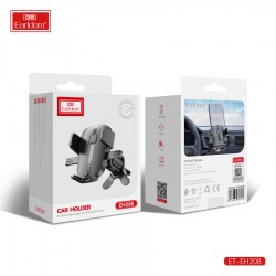 Держатель автомобильный раздвижной Earldom ET-EH208 на решетку воздуховода, черный