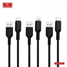 USB кабель Earldom EC-171M для micro, 2.4A черный