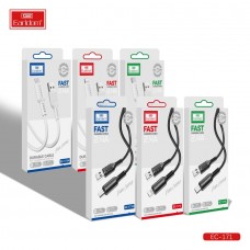 USB кабель Earldom EC-171M для micro, 2.4A черный