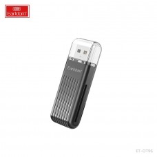 Картридер Earldom OT96 для USB, черный