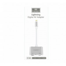 Адаптер EarlDom ET-W15 Lightning для HDMI + Type-C