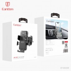Держатель автомобильный раздвижной Earldom ET-EH339 на решетку воздуховода, черный