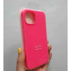 Накладка силиконовая под оригинал "без логотипа" для iPhone 17 AIR в упаковке, коралловый