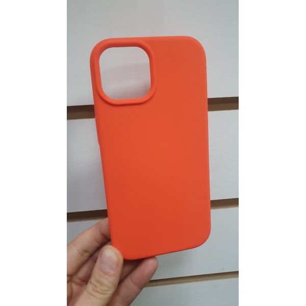 Купить Накладка силиконовая под оригинал "без логотипа" для iPhone 17 PRO MAX в упаковке, ярко-красный - 00-00061599 оптом