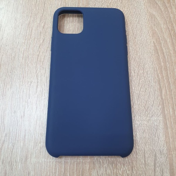 Купить Накладка силиконовая под оригинал "без логотипа" для iPhone 16E в упаковке, темно-синий - 00-00059764 оптом