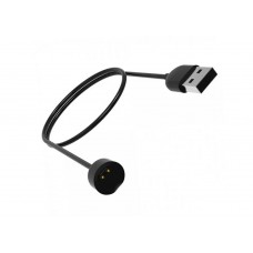USB кабель для зарядки фитнес-браслета Xiaomi Mi Band 5/6/7, черный