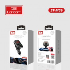 ФМ модулятор (USB, microSD, Bluetooth) Earldom ET-M59