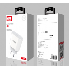 Блок питание USB Type C (сеть) Earldom ES-EU4 , 20W, белый