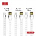 Купить USB кабель Earldom EC-123I для iPhone ,3A (длина 0,15см) , с передачей данных, белый - 00-00044099 оптом