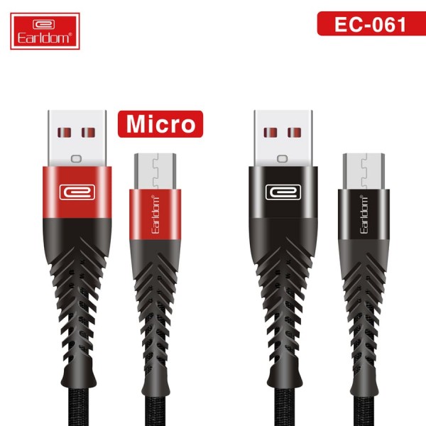 USB кабель Earldom EC-061M для micro, черный