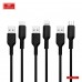 Купить USB кабель Earldom EC-171C BOX (50ШТ В КОРОБКЕ) для Type C,быстрая зарядка, черный - 00-00052213 оптом