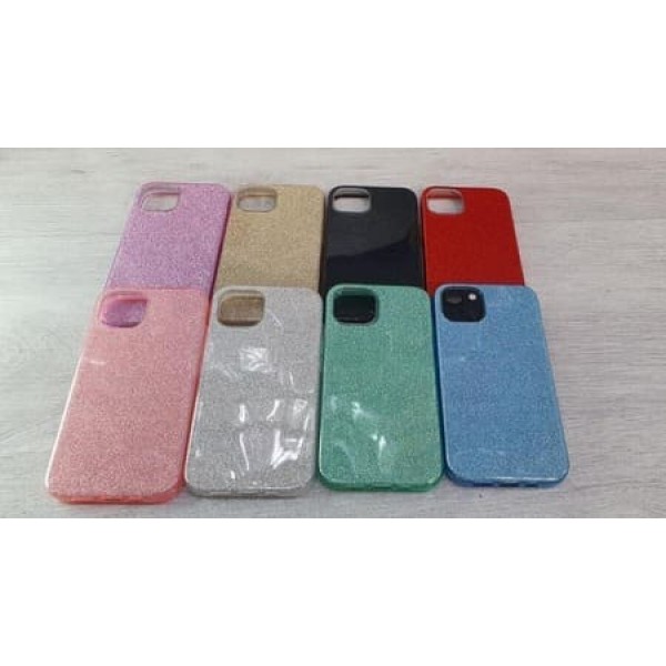 Купить Накладка силиконовая блестящая для Samsung Galaxy S23 Ultra, сиреневый - 00-00053049 оптом