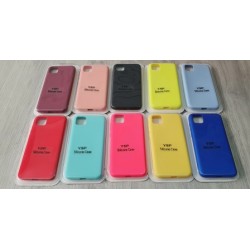 Накладка силиконовая soft touch 2mm для Samsung Galaxy A41 в коробке, желтый