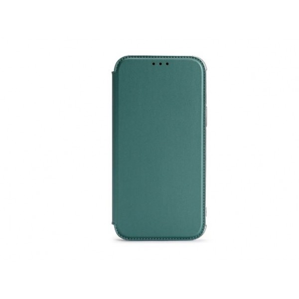 Купить Чехол книга "ультратонкий" (силиконовая основа/защита камеры ) для Samsung Galaxy A03 4G, темно-зеленый - 00-00047633 оптом