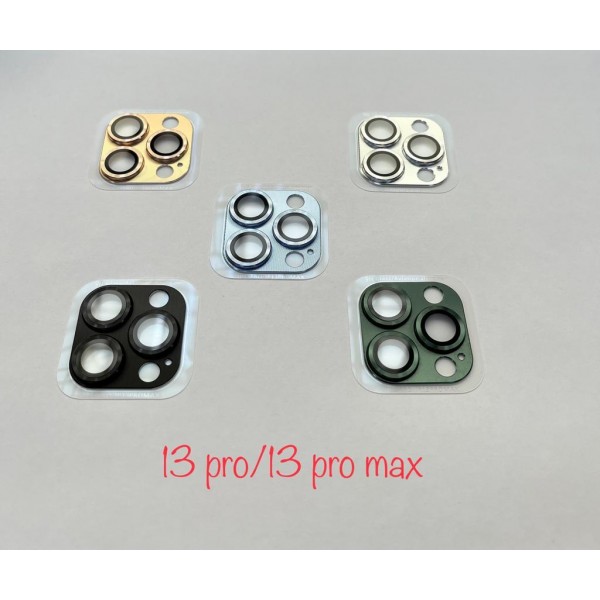 Купить Стекло защитное на камеру для iPhone 13 Pro/13 Pro Max, темно-зеленый - 00-00052818 оптом