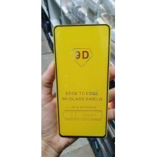 Стекло защитное 9D (полностью на клею) для Xiaomi Redmi Note 9T (ПРОДАЖА кратно 25шт), черный