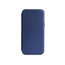Чехол книга "ультратонкий" (силиконовая основа/защита камеры ) для Huawei Nova Y70, темно-синий