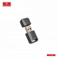 Ресивер Bluetooth для музыки Earldom ET-M91, (USB, микрофон), черный