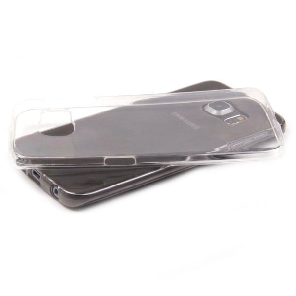 Накладка силиконовая Brauffen тонкая (отверстие для камеры под размер камеры) для iPhone 11 Pro, прозрачно-черный