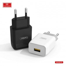 Блок питание USB (сеть) Earldom ES-EU13i 2100mAh с кабелем для iPhone, 1USB выход, черный