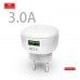 Купить Блок питание USB (сеть) Earldom ES-EU12M 3A с кабелем для micro, 1USB выход, белый - 00-00046673 оптом